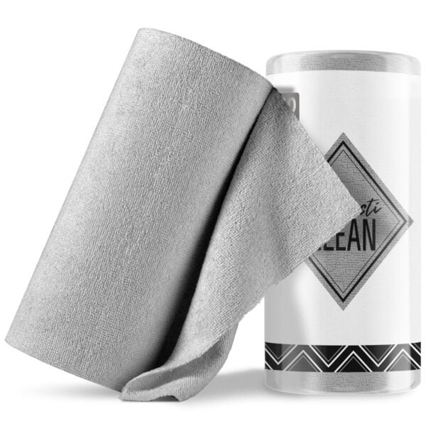 40 Pack Tear-Away Microfiber Roll（Grey） - Image 2