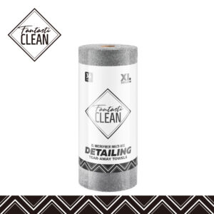 36 Pack Tear-Away Microfiber Roll（Grey）